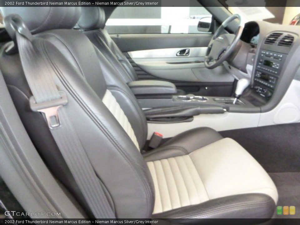 Nieman Marcus Silver/Grey Interior Front Seat for the 2002 Ford Thunderbird Neiman Marcus Edition #83050753