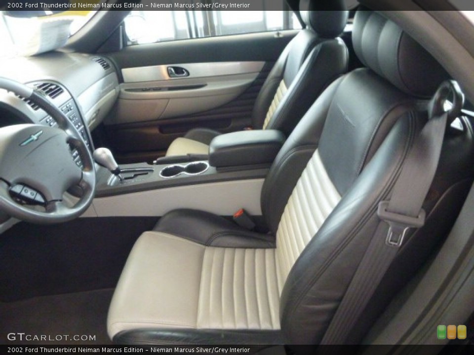 Nieman Marcus Silver/Grey Interior Front Seat for the 2002 Ford Thunderbird Neiman Marcus Edition #83050840