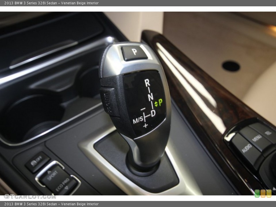Venetian Beige Interior Transmission for the 2013 BMW 3 Series 328i Sedan #83053594