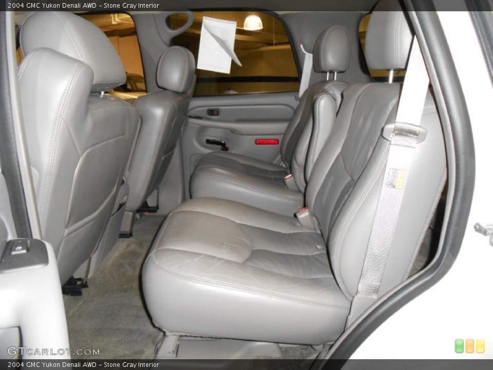 Stone Gray Interior Rear Seat for the 2004 GMC Yukon Denali AWD #83053977