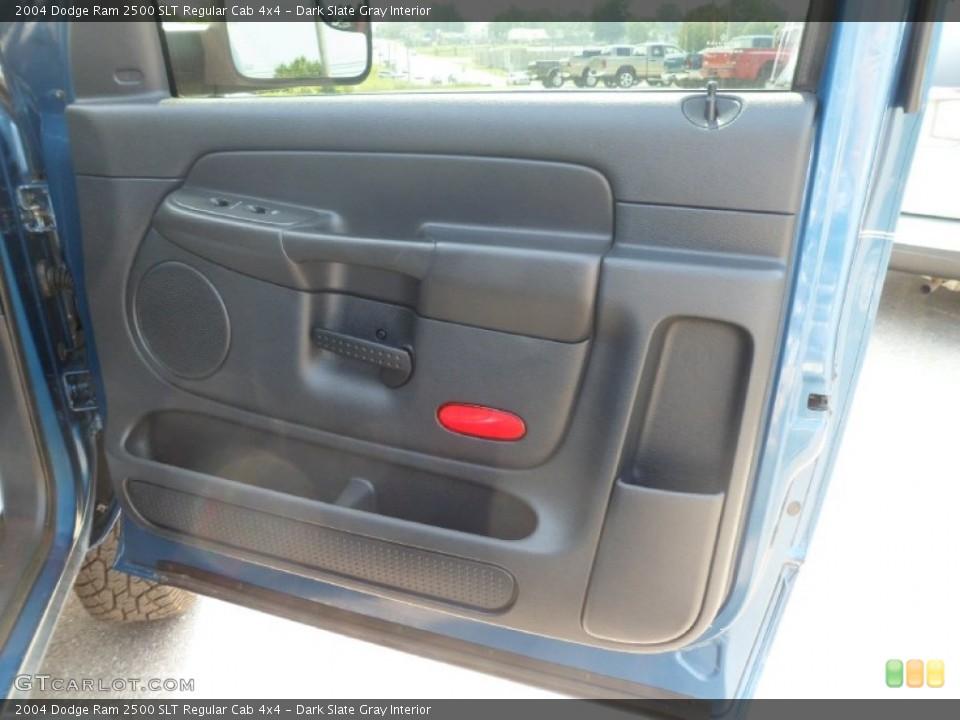 Dark Slate Gray Interior Door Panel for the 2004 Dodge Ram 2500 SLT Regular Cab 4x4 #83060351
