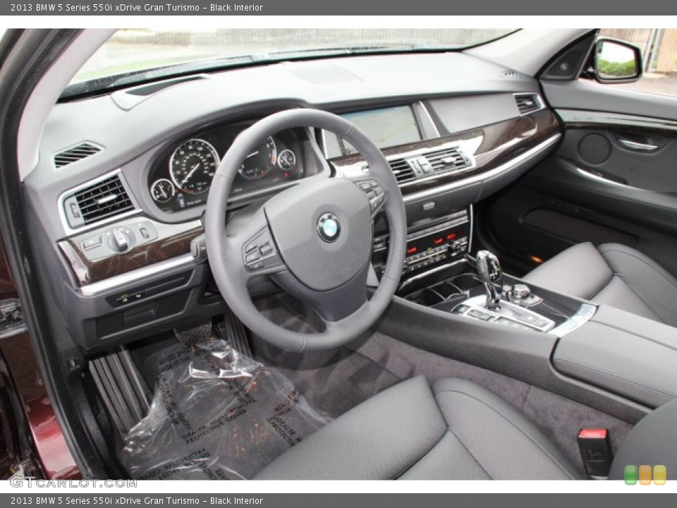Black Interior Prime Interior for the 2013 BMW 5 Series 550i xDrive Gran Turismo #83062111