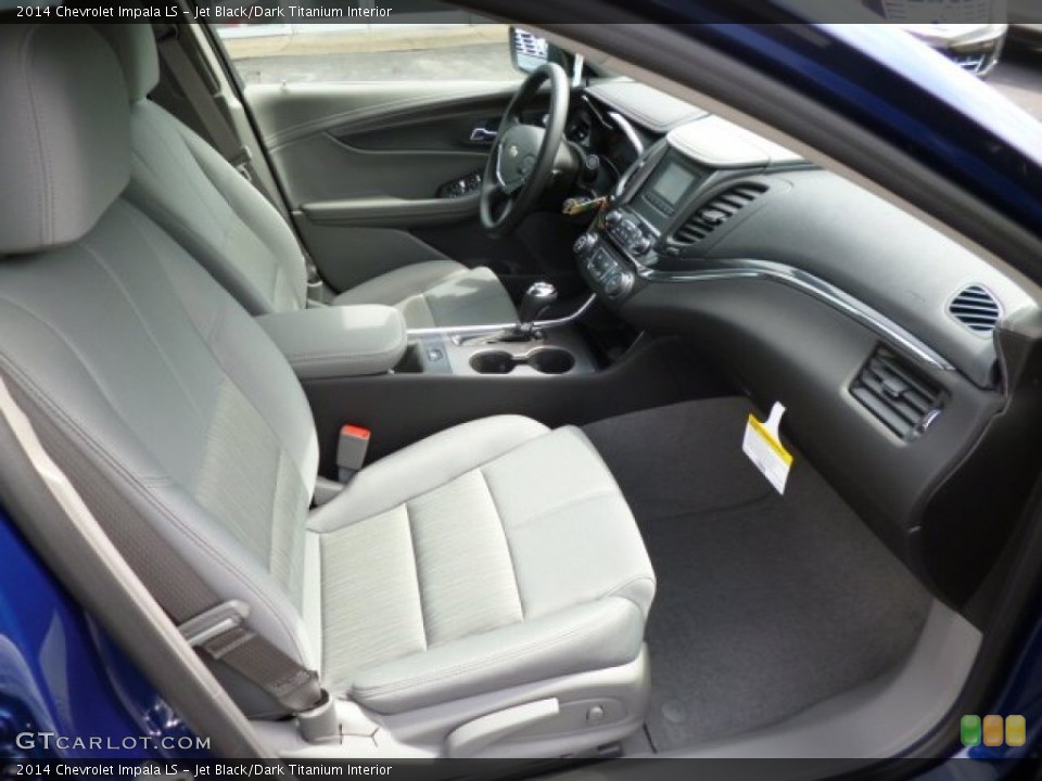 Jet Black/Dark Titanium Interior Front Seat for the 2014 Chevrolet Impala LS #83062878