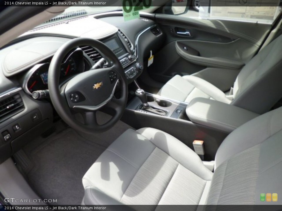Jet Black/Dark Titanium Interior Prime Interior for the 2014 Chevrolet Impala LS #83062977