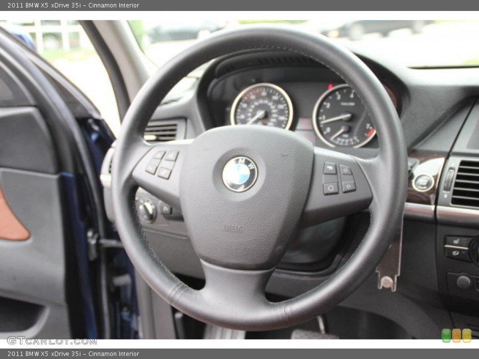 Cinnamon Interior Steering Wheel for the 2011 BMW X5 xDrive 35i #83066145