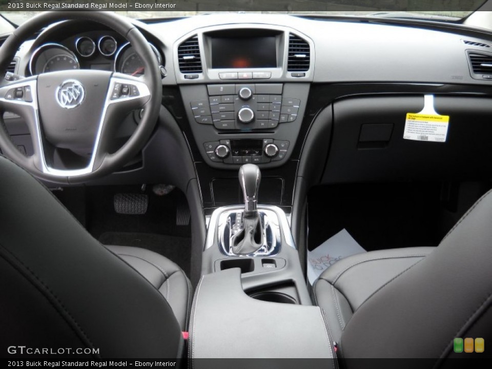 Ebony Interior Dashboard for the 2013 Buick Regal  #83066173