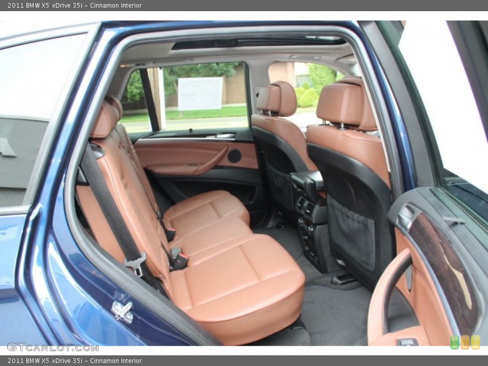 Cinnamon Interior Rear Seat for the 2011 BMW X5 xDrive 35i #83066244