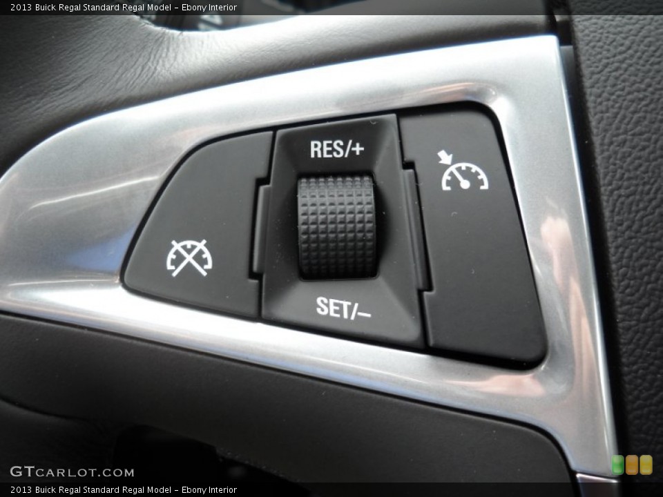 Ebony Interior Controls for the 2013 Buick Regal  #83066277