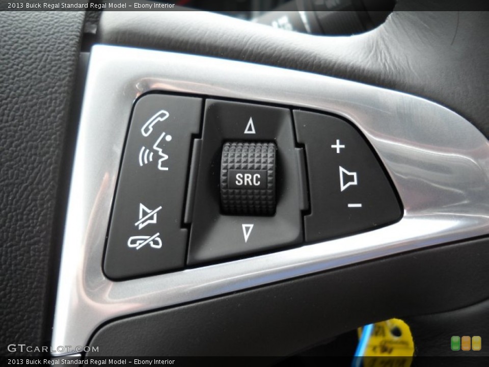 Ebony Interior Controls for the 2013 Buick Regal  #83066292