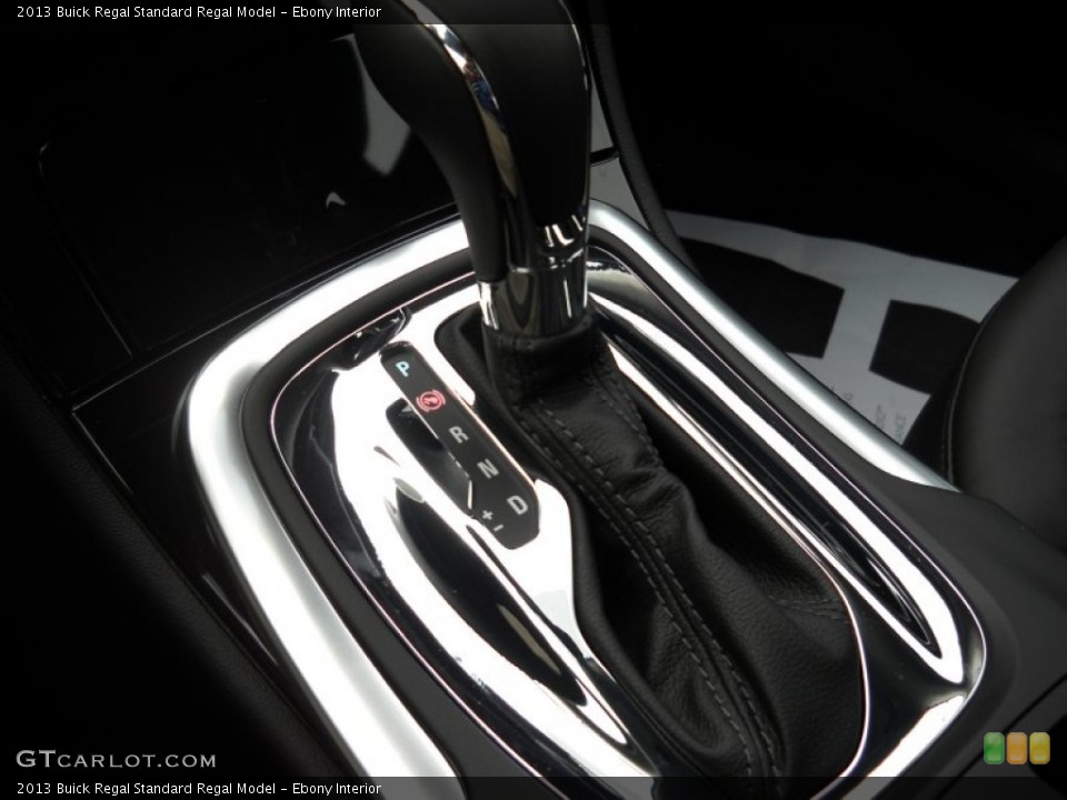 Ebony Interior Transmission for the 2013 Buick Regal  #83066301
