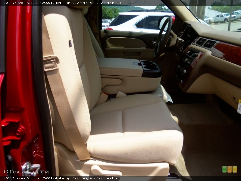 Light Cashmere/Dark Cashmere Interior Front Seat for the 2013 Chevrolet Suburban 2500 LS 4x4 #83067051