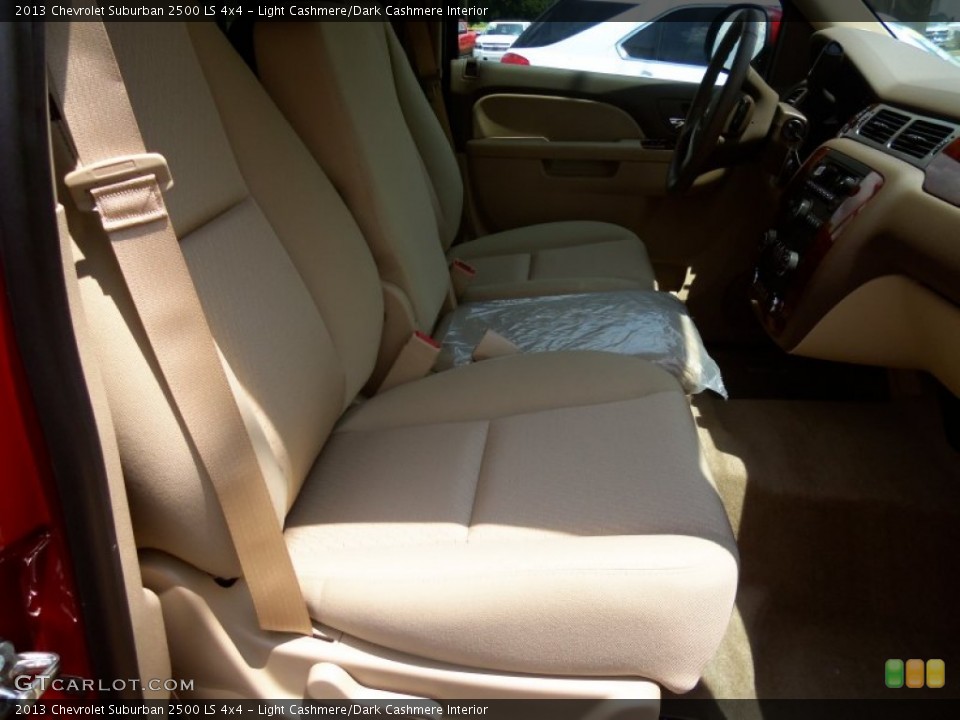Light Cashmere/Dark Cashmere Interior Front Seat for the 2013 Chevrolet Suburban 2500 LS 4x4 #83067060