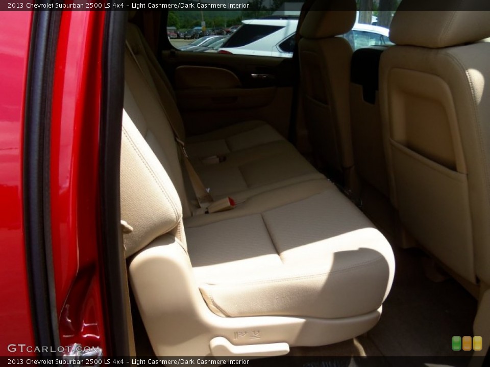 Light Cashmere/Dark Cashmere Interior Rear Seat for the 2013 Chevrolet Suburban 2500 LS 4x4 #83067069