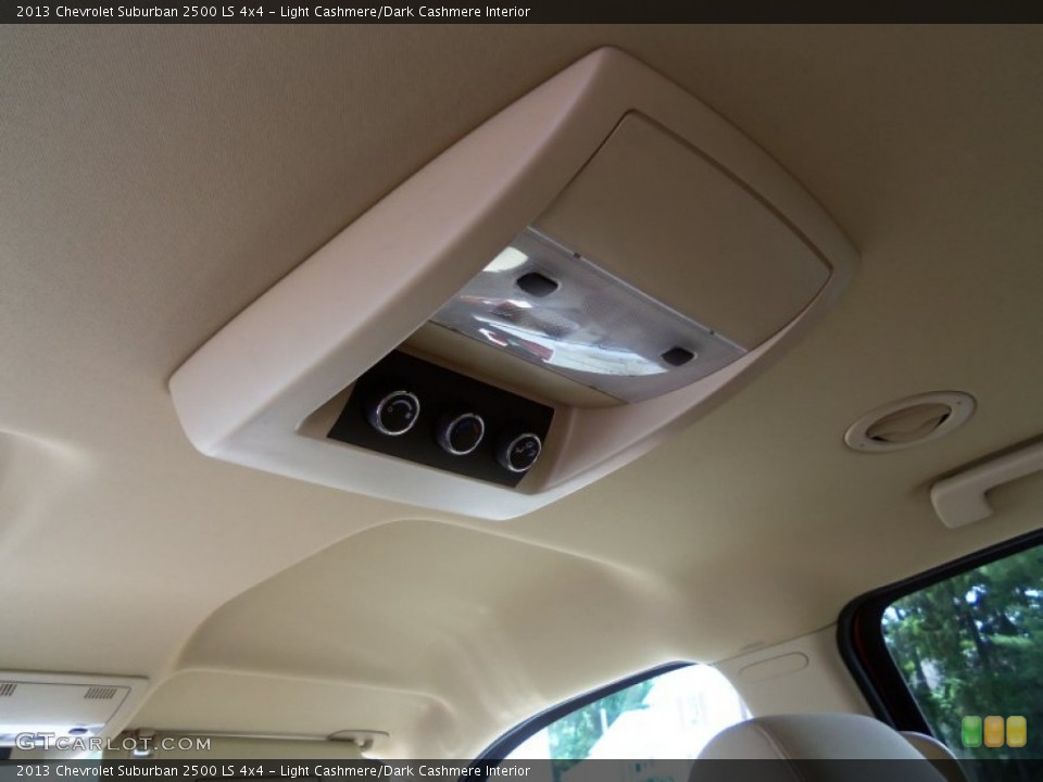 Light Cashmere/Dark Cashmere Interior Controls for the 2013 Chevrolet Suburban 2500 LS 4x4 #83067075