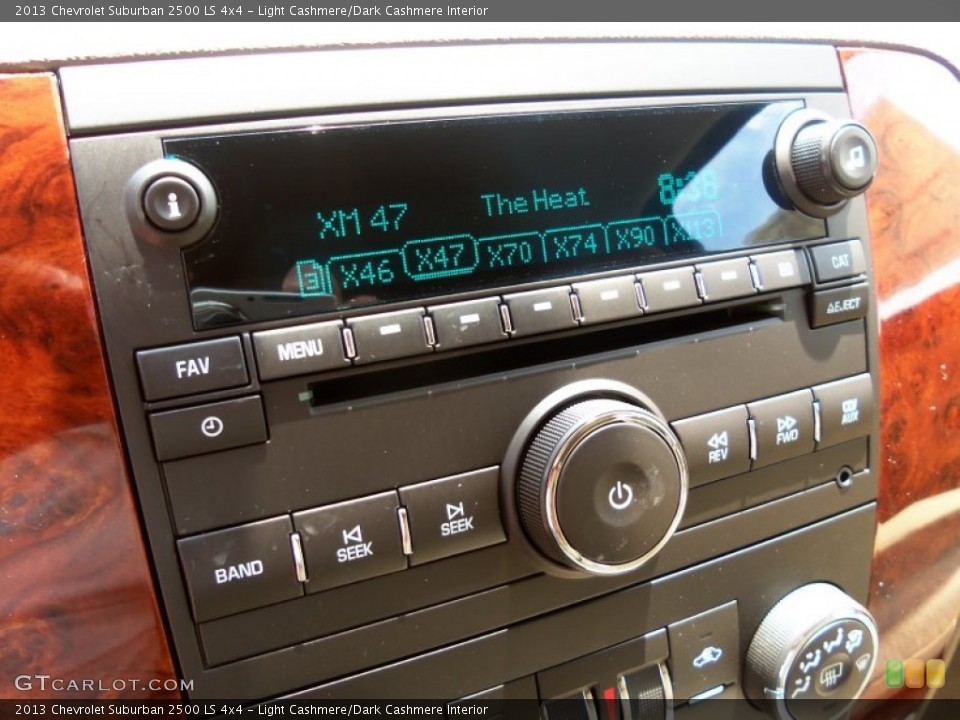 Light Cashmere/Dark Cashmere Interior Audio System for the 2013 Chevrolet Suburban 2500 LS 4x4 #83067146