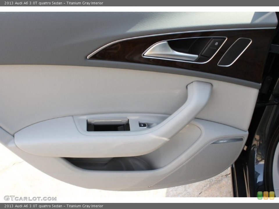 Titanium Gray Interior Door Panel for the 2013 Audi A6 3.0T quattro Sedan #83069154