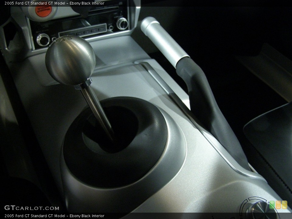 Ebony Black Interior Transmission for the 2005 Ford GT  #83070