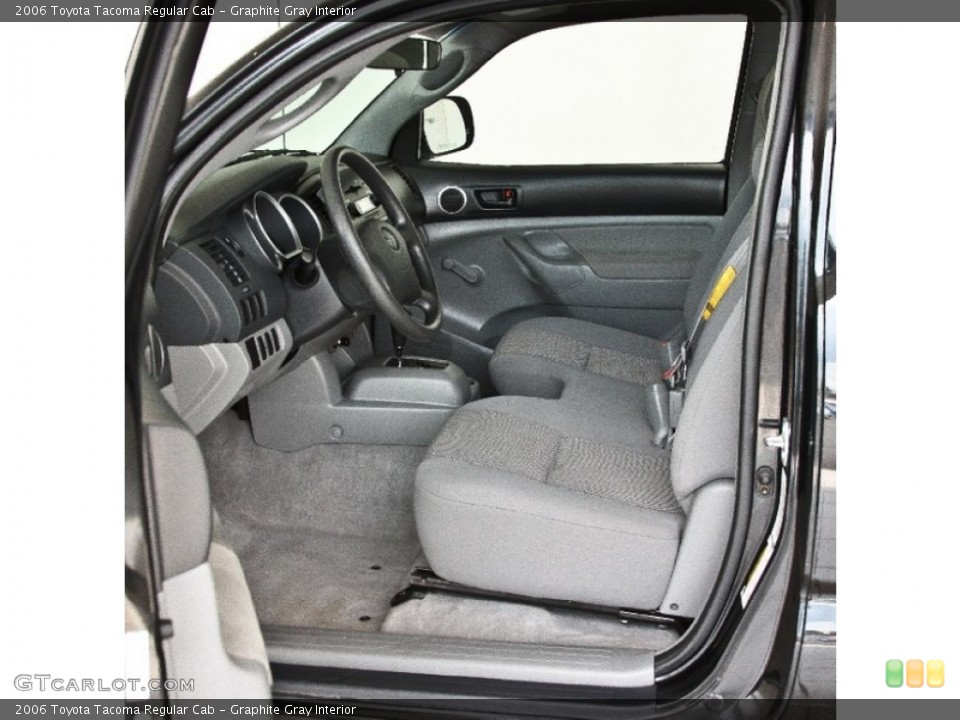 Graphite Gray Interior Photo for the 2006 Toyota Tacoma Regular Cab #83072918