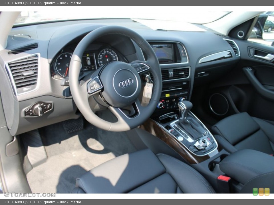 Black Interior Prime Interior for the 2013 Audi Q5 3.0 TFSI quattro #83081764
