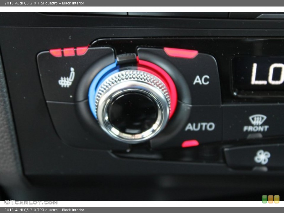 Black Interior Controls for the 2013 Audi Q5 3.0 TFSI quattro #83081953