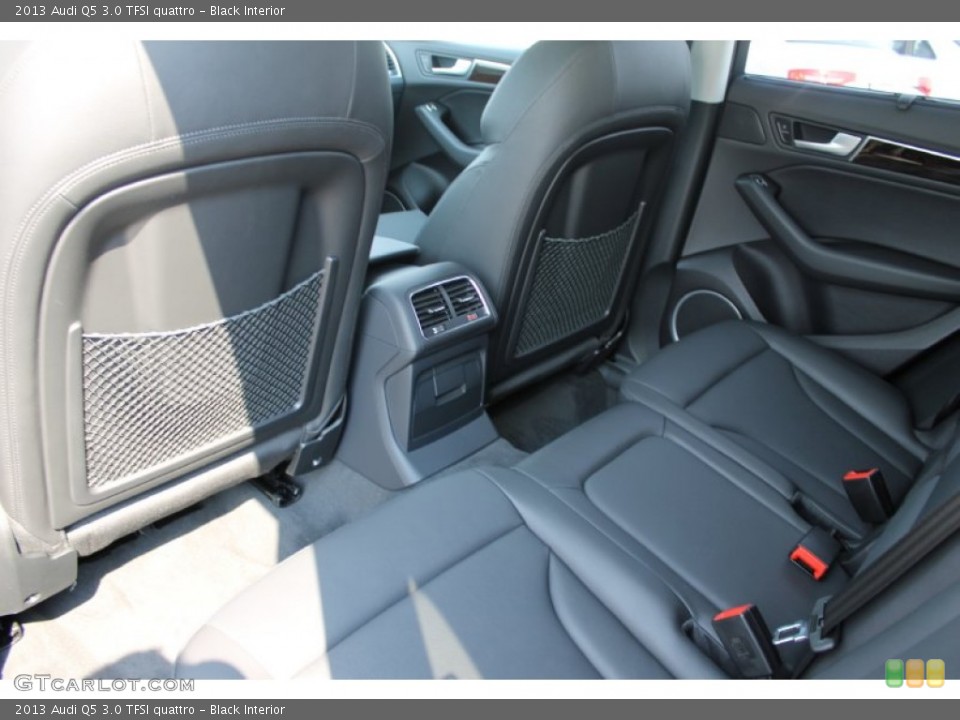 Black Interior Rear Seat for the 2013 Audi Q5 3.0 TFSI quattro #83082104