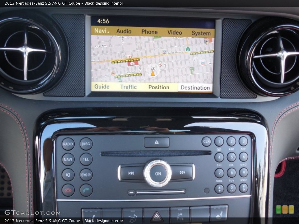Black designo Interior Controls for the 2013 Mercedes-Benz SLS AMG GT Coupe #83082692