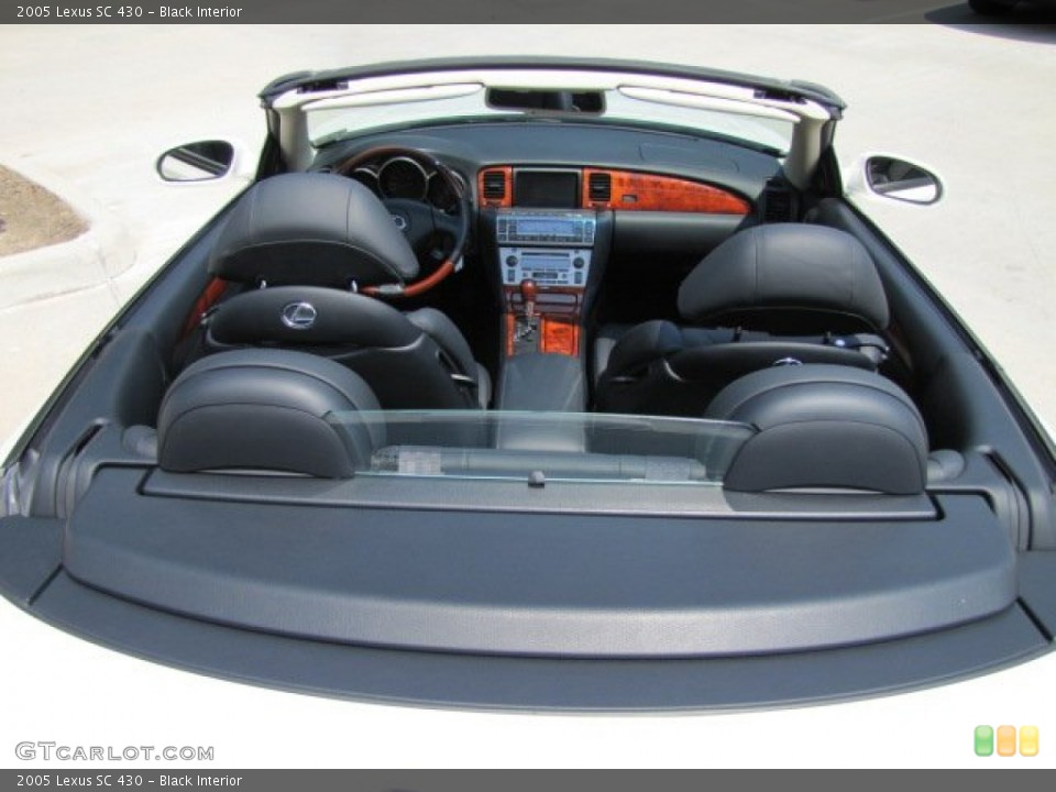 Black Interior Photo for the 2005 Lexus SC 430 #83086457