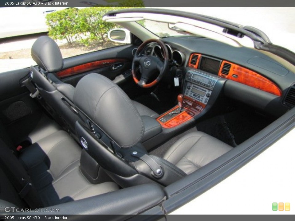 Black Interior Photo for the 2005 Lexus SC 430 #83086491