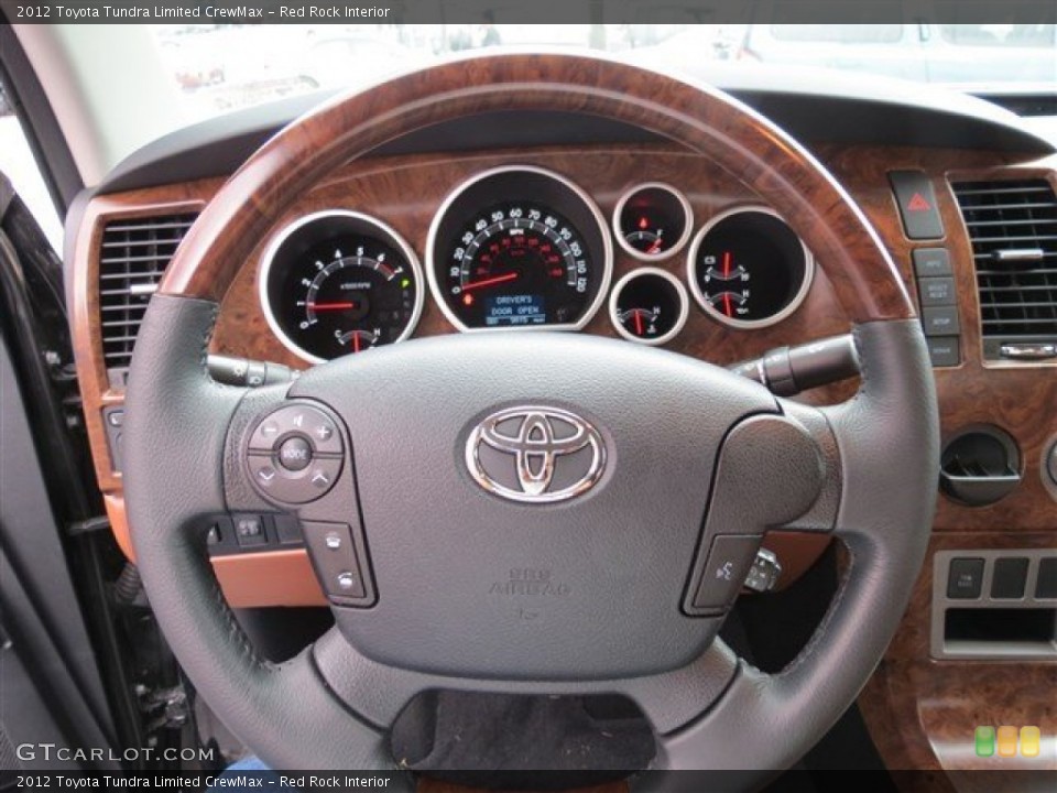 Red Rock Interior Steering Wheel for the 2012 Toyota Tundra Limited CrewMax #83089712