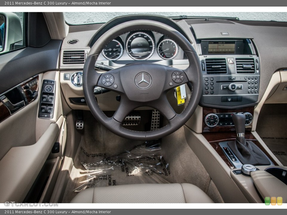 Almond/Mocha Interior Dashboard for the 2011 Mercedes-Benz C 300 Luxury #83090633