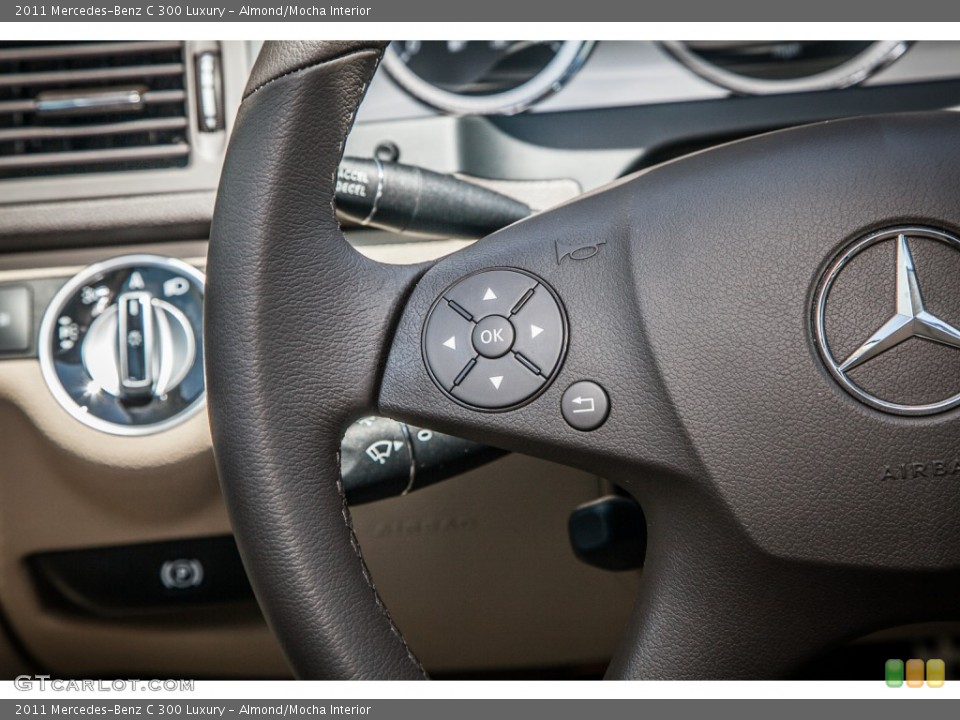 Almond/Mocha Interior Controls for the 2011 Mercedes-Benz C 300 Luxury #83091002