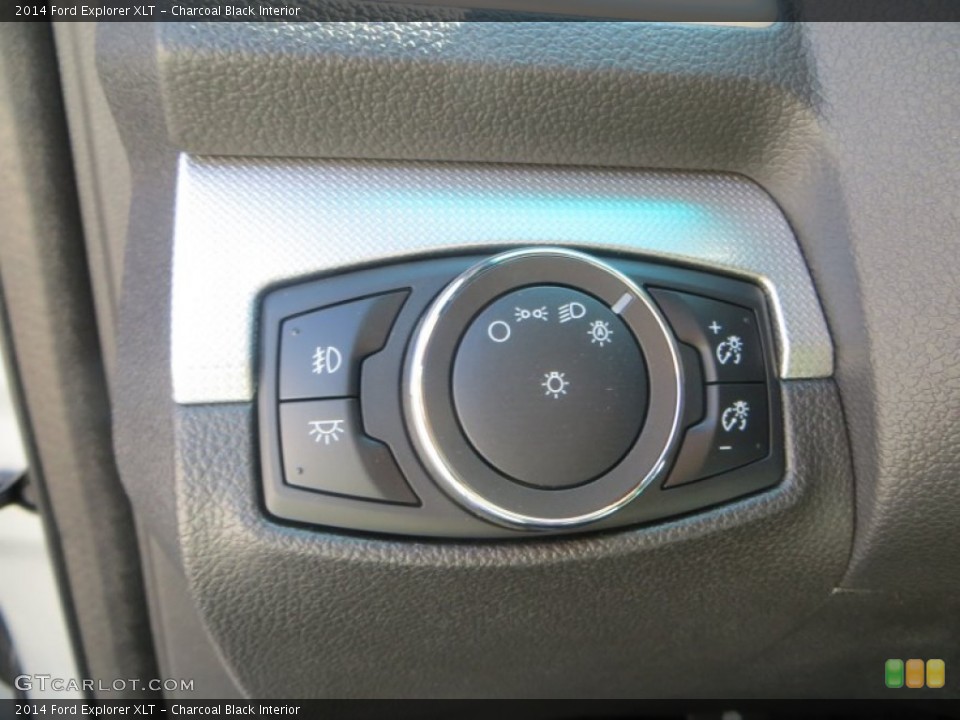 Charcoal Black Interior Controls for the 2014 Ford Explorer XLT #83092480