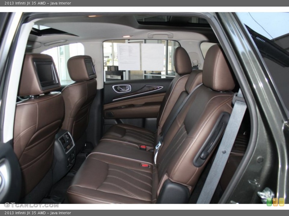 Java Interior Rear Seat for the 2013 Infiniti JX 35 AWD #83092697