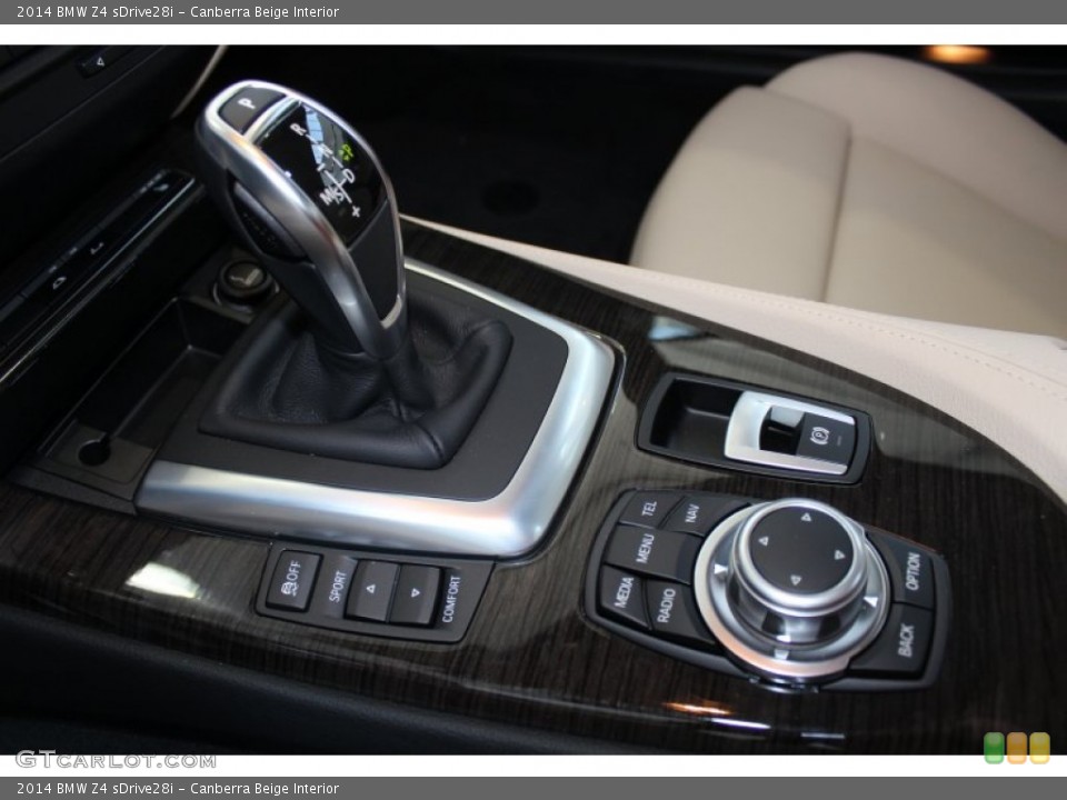 Canberra Beige Interior Transmission for the 2014 BMW Z4 sDrive28i #83094224