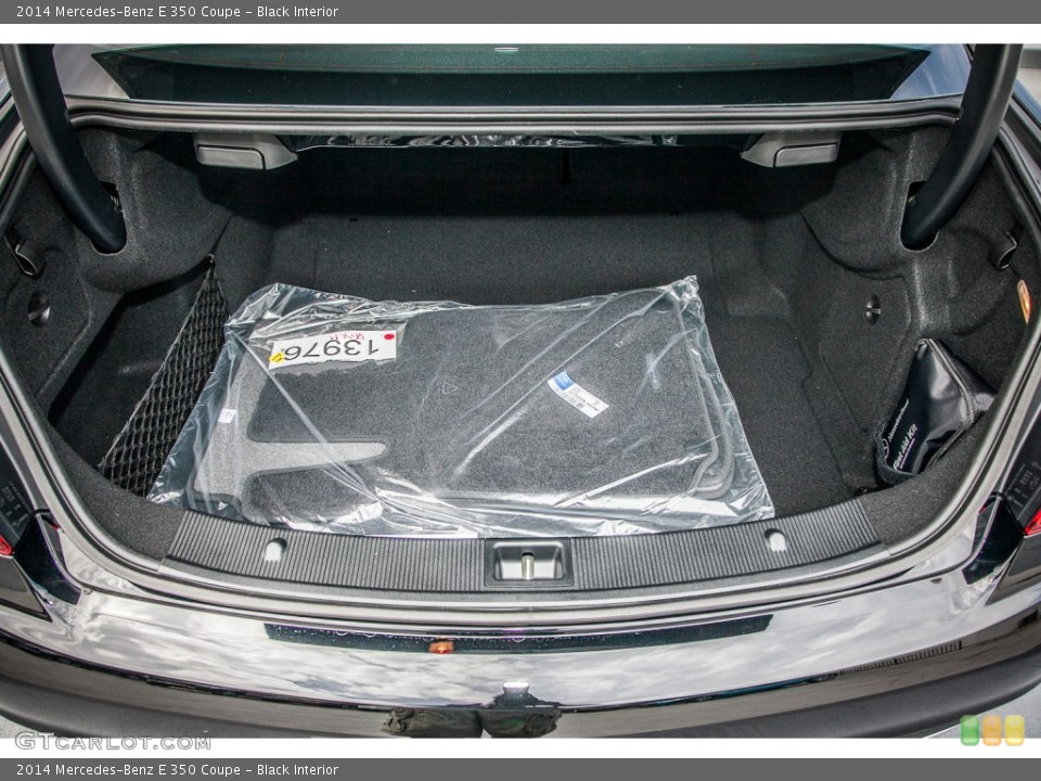 Black Interior Trunk for the 2014 Mercedes-Benz E 350 Coupe #83094502