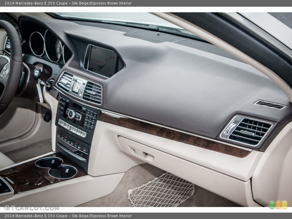 Silk Beige/Espresso Brown Interior Dashboard for the 2014 Mercedes-Benz E 350 Coupe #83094935