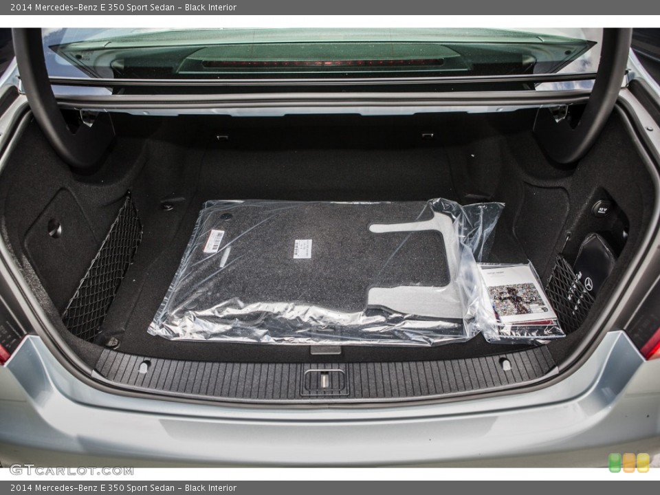 Black Interior Trunk for the 2014 Mercedes-Benz E 350 Sport Sedan #83095685