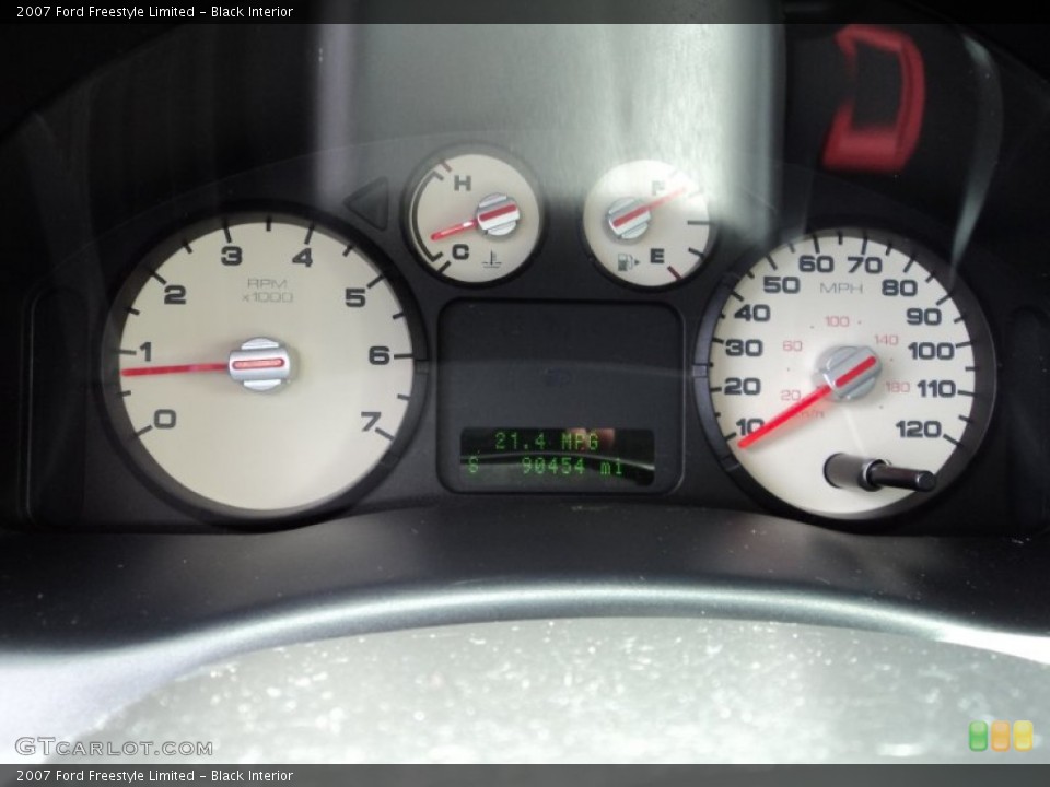 Black Interior Gauges for the 2007 Ford Freestyle Limited #83097499