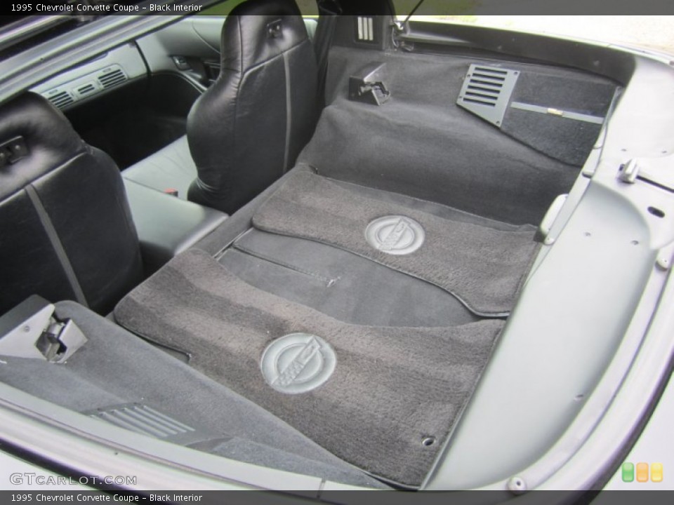 Black Interior Trunk for the 1995 Chevrolet Corvette Coupe #83097536