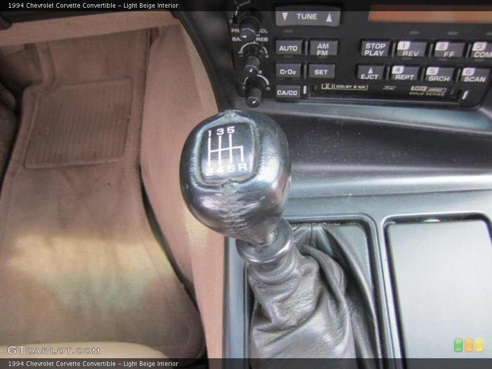 Light Beige Interior Transmission for the 1994 Chevrolet Corvette Convertible #83098100