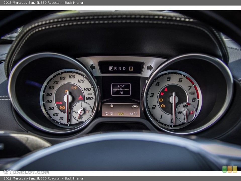 Black Interior Gauges for the 2013 Mercedes-Benz SL 550 Roadster #83099951