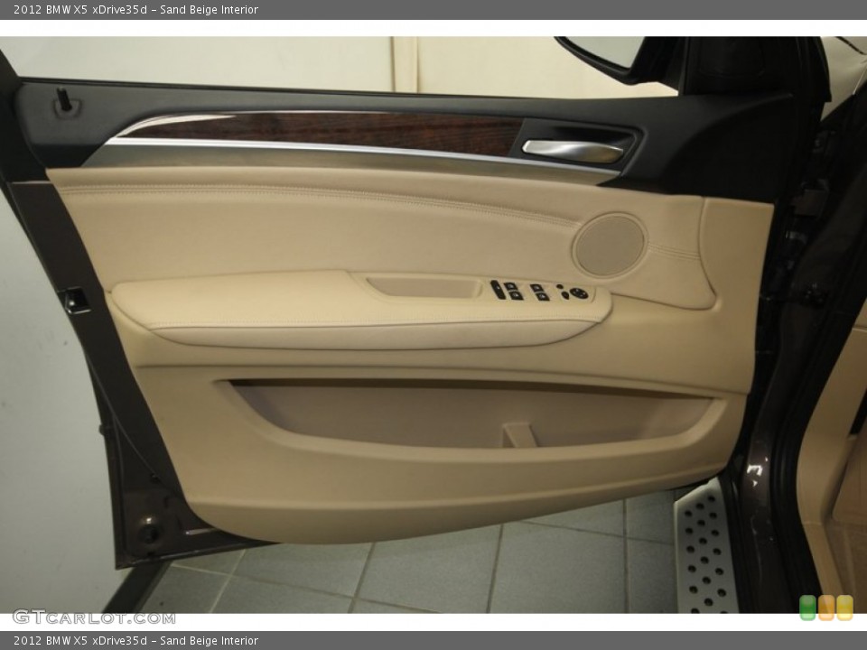Sand Beige Interior Door Panel for the 2012 BMW X5 xDrive35d #83101262