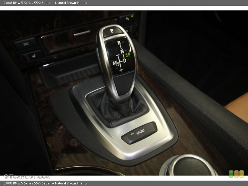 Natural Brown Interior Transmission for the 2008 BMW 5 Series 550i Sedan #83102171