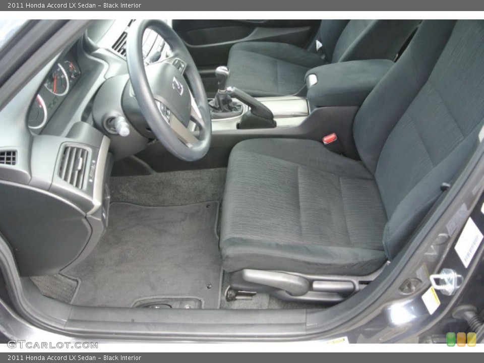 Black Interior Photo for the 2011 Honda Accord LX Sedan #83103906