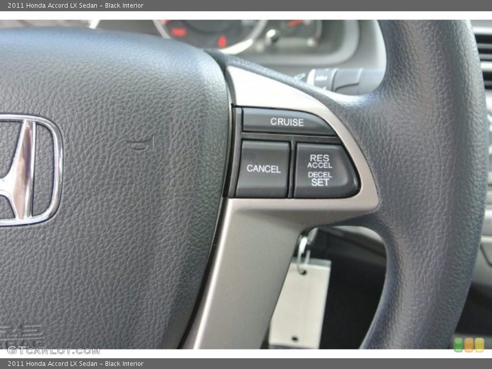 Black Interior Controls for the 2011 Honda Accord LX Sedan #83104056