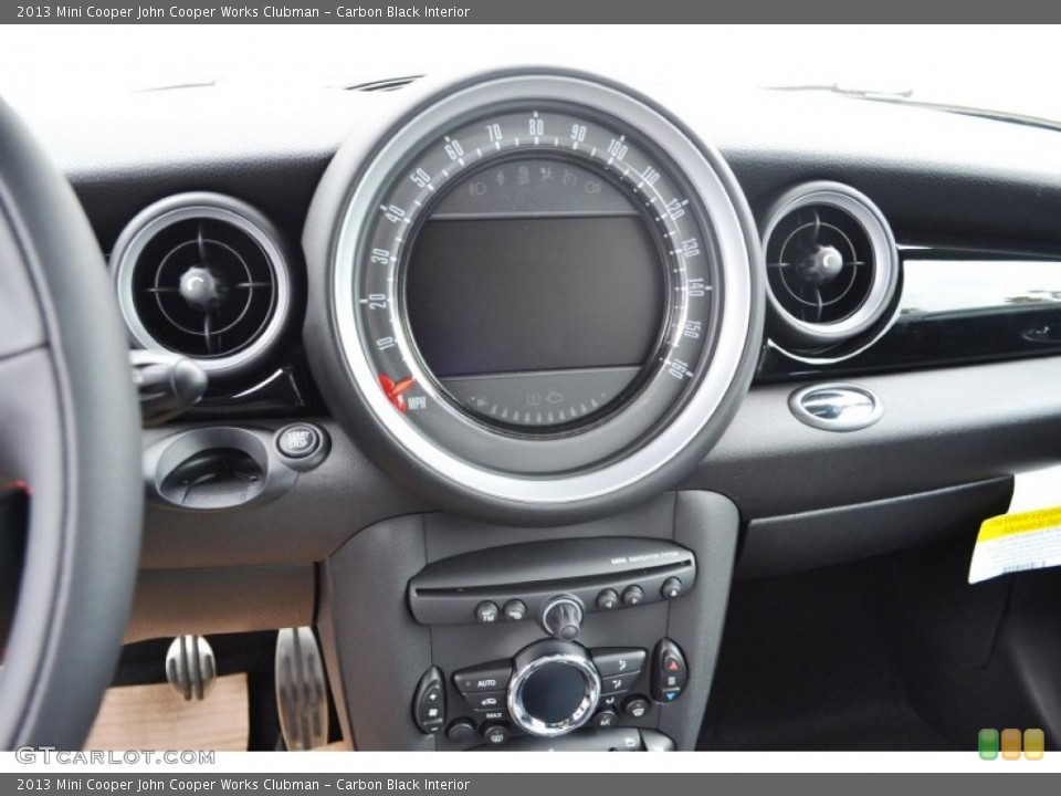 Carbon Black Interior Gauges for the 2013 Mini Cooper John Cooper Works Clubman #83104344
