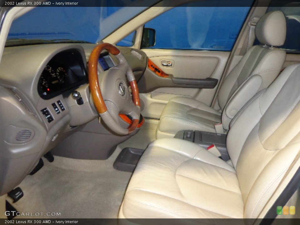Ivory 2002 Lexus RX Interiors
