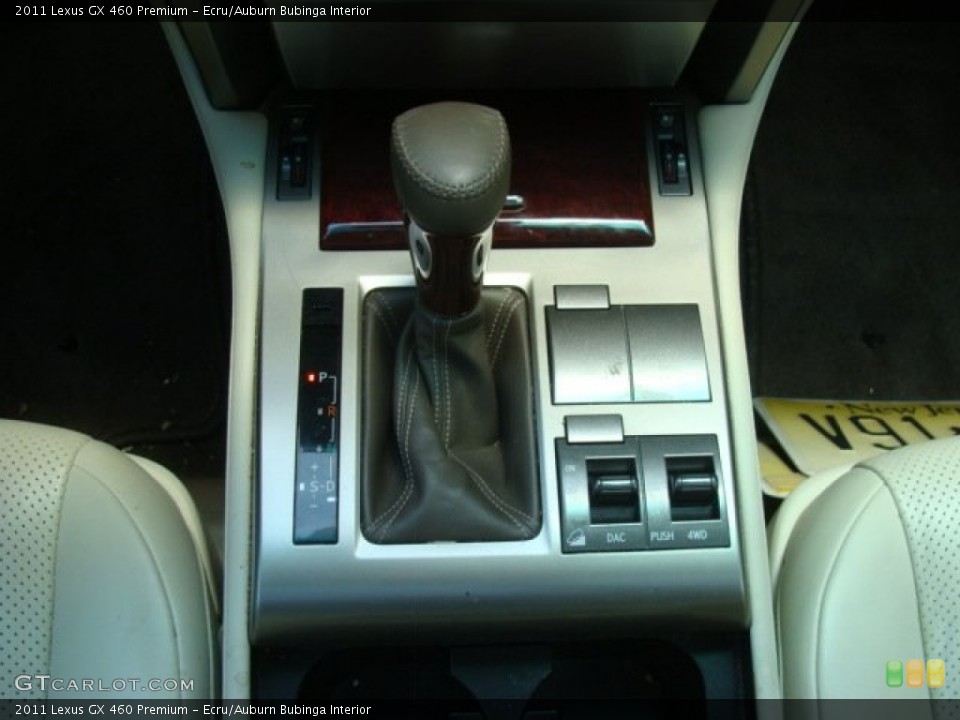 Ecru/Auburn Bubinga Interior Transmission for the 2011 Lexus GX 460 Premium #83104619