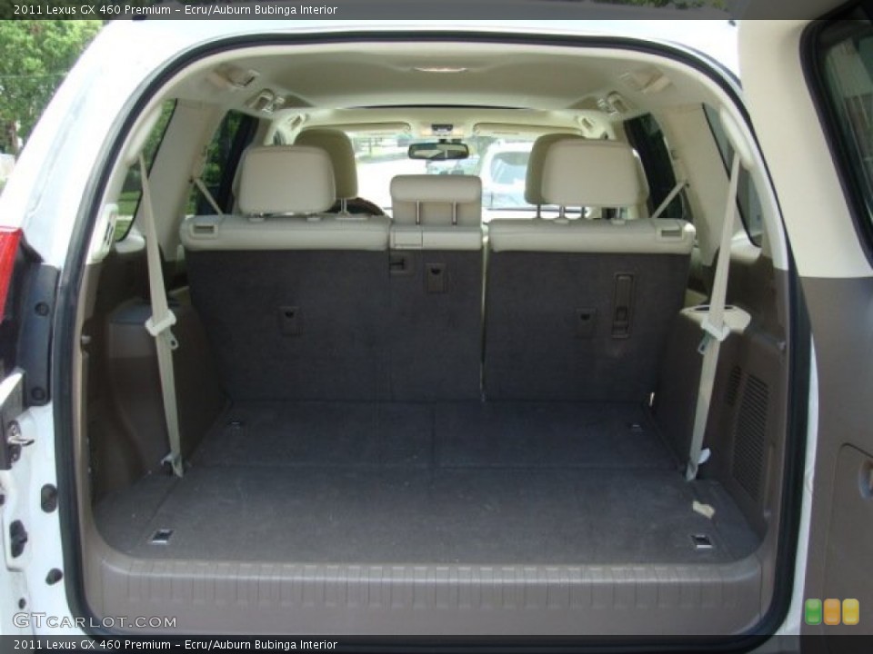 Ecru/Auburn Bubinga Interior Trunk for the 2011 Lexus GX 460 Premium #83104762
