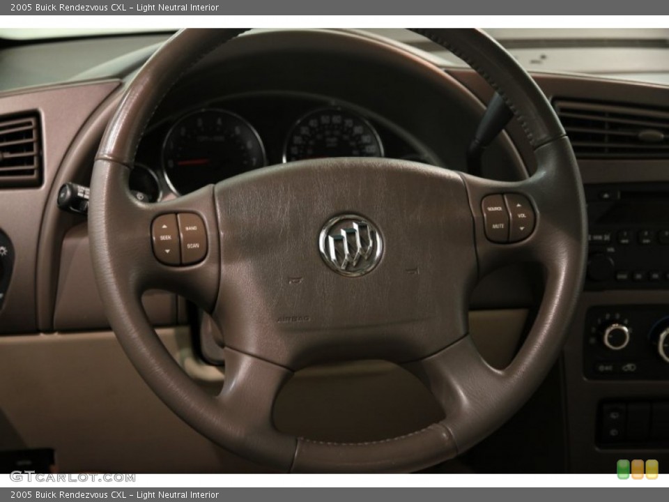 Light Neutral Interior Steering Wheel for the 2005 Buick Rendezvous CXL #83106230